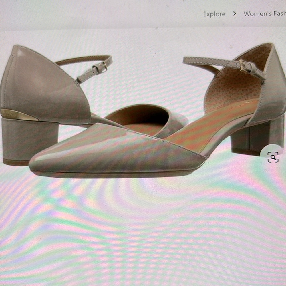 Calvin Klein Georgie patent leather women shoes